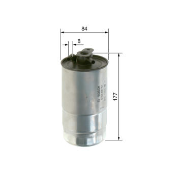 Palivový filter BOSCH 0 450 906 451