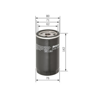 Olejový filter BOSCH 0 451 103 092