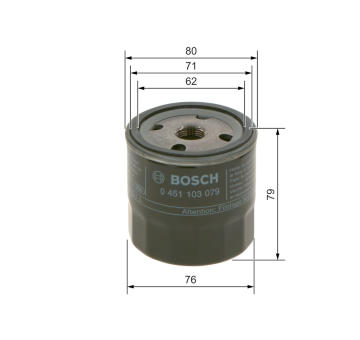 Olejový filter BOSCH 0 451 103 204