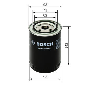Olejový filtr BOSCH 0 451 203 005