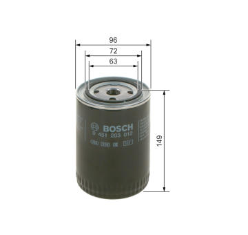 Olejový filtr BOSCH 0 451 203 012