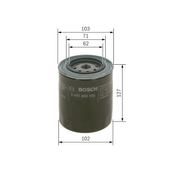 Olejový filter BOSCH 0 451 203 152