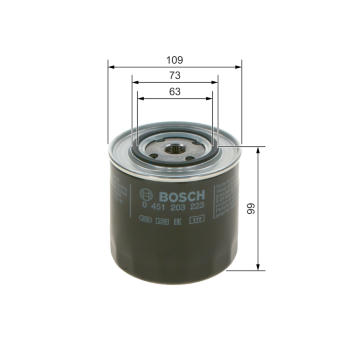 Olejový filter BOSCH 0 451 203 223