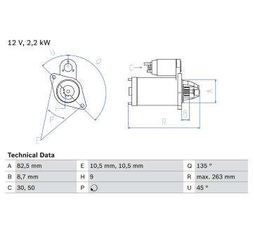 żtartér BOSCH 0 986 015 920