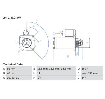 żtartér BOSCH 0 986 017 320