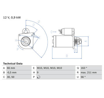 żtartér BOSCH 0 986 018 360