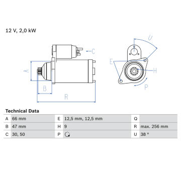 żtartér BOSCH 0 986 018 930