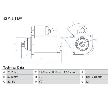 żtartér BOSCH 0 986 020 240