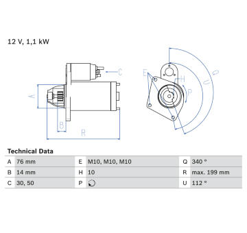 żtartér BOSCH 0 986 020 900