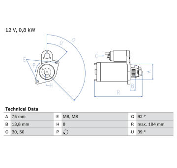 żtartér BOSCH 0 986 022 601