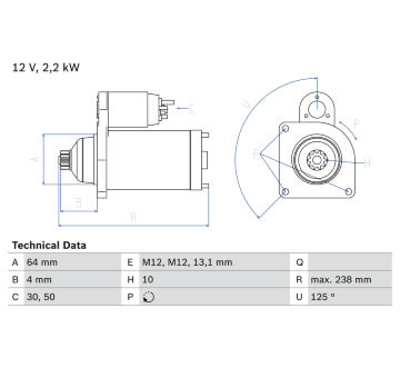 żtartér BOSCH 0 986 022 770