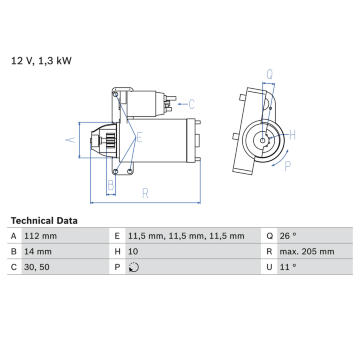 żtartér BOSCH 0 986 023 480