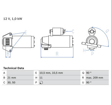 żtartér BOSCH 0 986 023 610