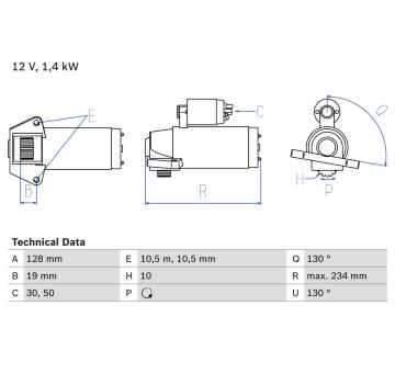 żtartér BOSCH 0 986 024 730
