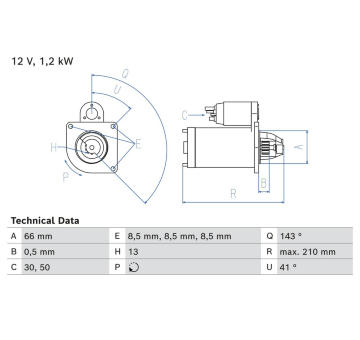 żtartér BOSCH 0 986 025 000
