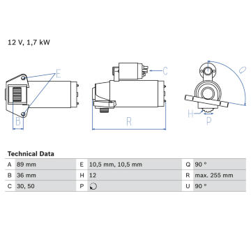 żtartér BOSCH 0 986 025 830