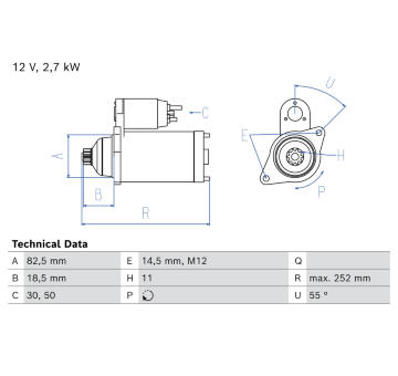 żtartér BOSCH 0 986 026 030