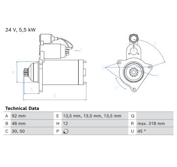 żtartér BOSCH 0 986 026 040