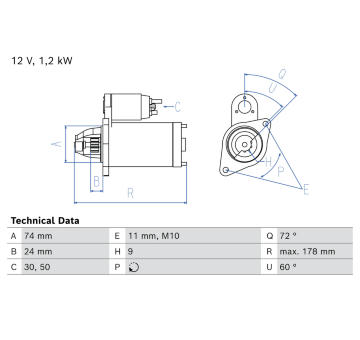żtartér BOSCH 0 986 026 460
