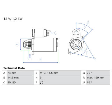 żtartér BOSCH 0 986 027 040