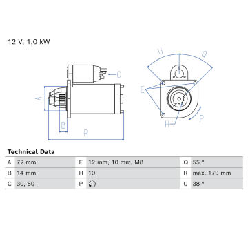żtartér BOSCH 0 986 027 370