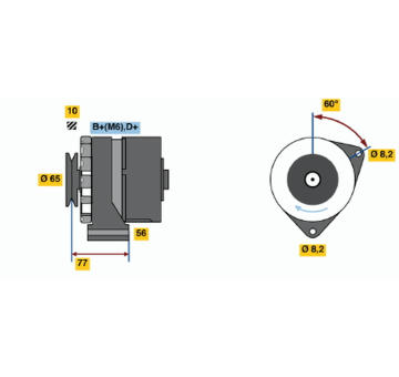 generátor BOSCH 0 986 030 850