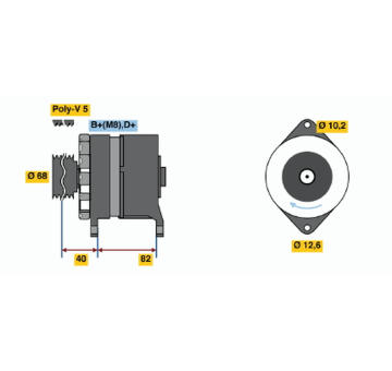 generátor BOSCH 0 986 035 700