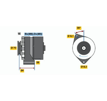 generátor BOSCH 0 986 035 841