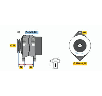 generátor BOSCH 0 986 035 851