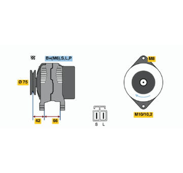 generátor BOSCH 0 986 036 331