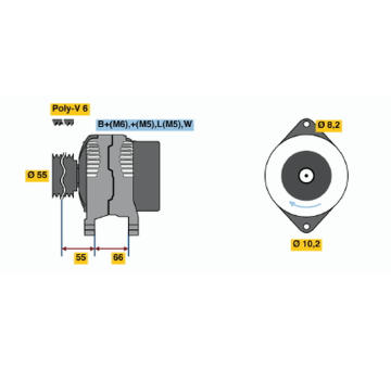 generátor BOSCH 0 986 041 441