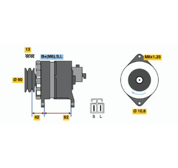 generátor BOSCH 9 120 335 001