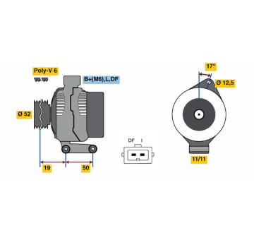 generátor BOSCH 0 986 080 230