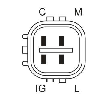 generátor BOSCH 0 986 080 570