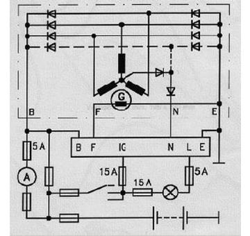 Regulátor generátoru BOSCH 0 986 190 009