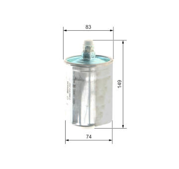 Palivový filter BOSCH 0 986 AF8 092