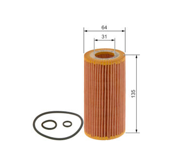 Olejový filter BOSCH 1 457 429 126