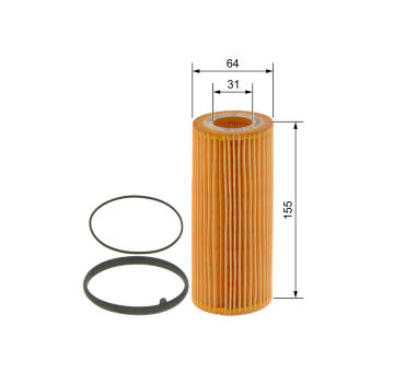 Olejový filter BOSCH 1 457 429 268