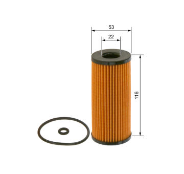 Olejový filter BOSCH 1 457 429 272