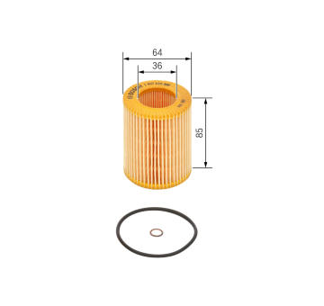 Olejový filter BOSCH 1 457 429 308