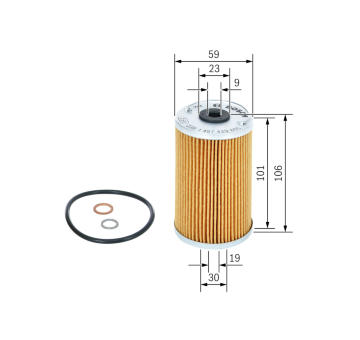 Olejový filtr BOSCH 1 457 429 605