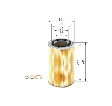 Olejový filter BOSCH 1 457 429 740
