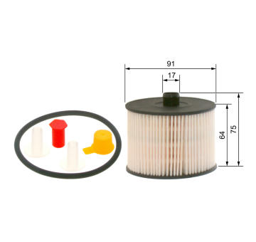 Palivový filter BOSCH 1 457 431 723