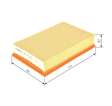 Vzduchový filter BOSCH 1 457 433 008