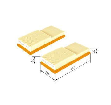 Vzduchový filter BOSCH 1 457 433 049