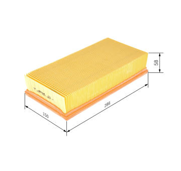 Vzduchový filter BOSCH 1 457 433 067