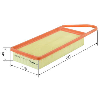 Vzduchový filter BOSCH 1 457 433 076