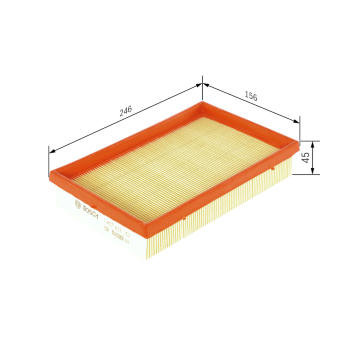 Vzduchový filter BOSCH 1 457 433 153