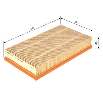 Vzduchový filter BOSCH 1 457 433 546