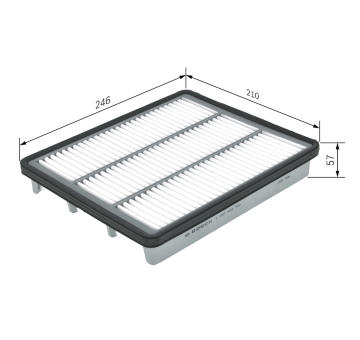 Vzduchový filter BOSCH 1 457 433 580